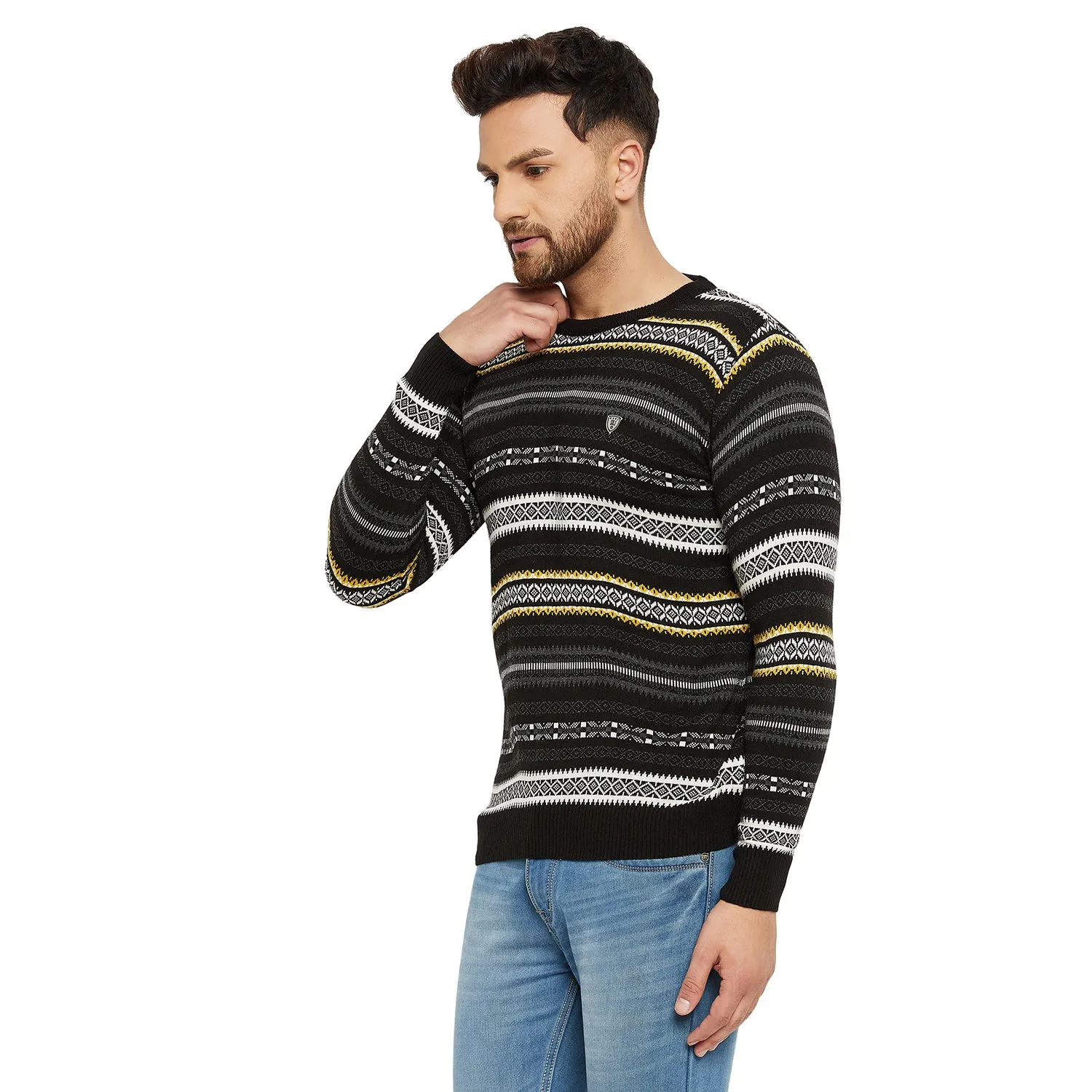 Duke Stardust Men Round Neck Sweater (SDS649)