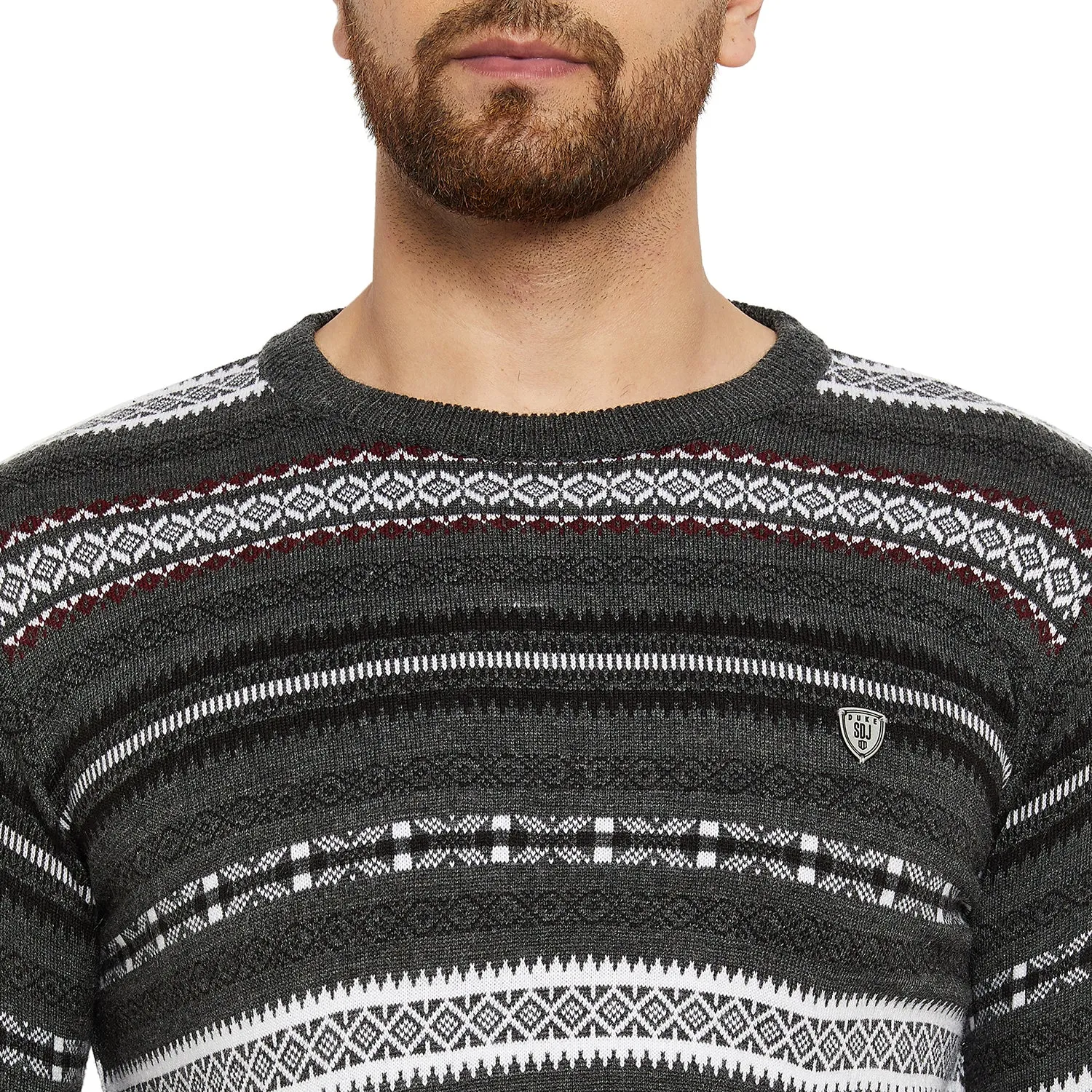 Duke Stardust Men Round Neck Sweater (SDS649)