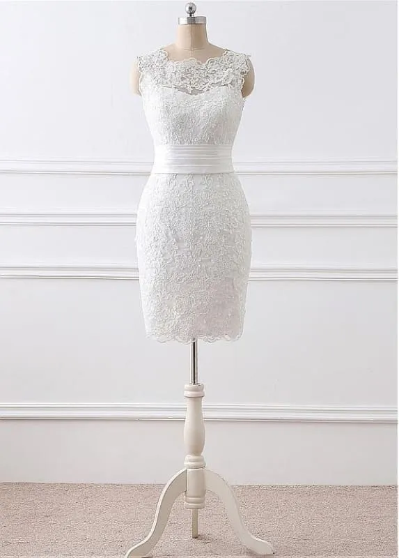 Gorgeous 2 in 1 Removable Skirt Wedding Dresses With Detachable Skirts