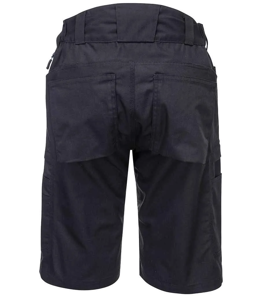 Portwest KX3™ Ripstop Shorts | Black