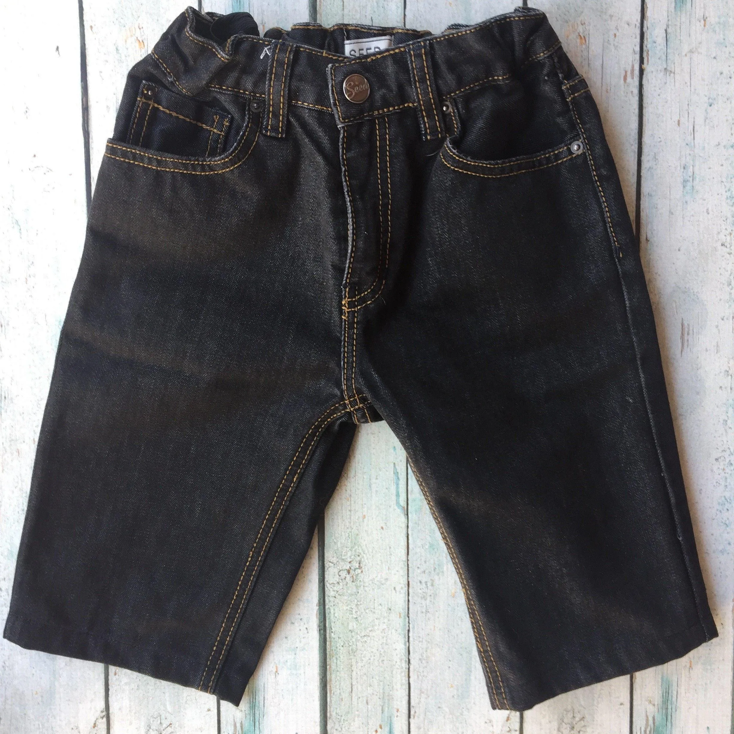 Seed Boys Long Denim Shorts - Size 9