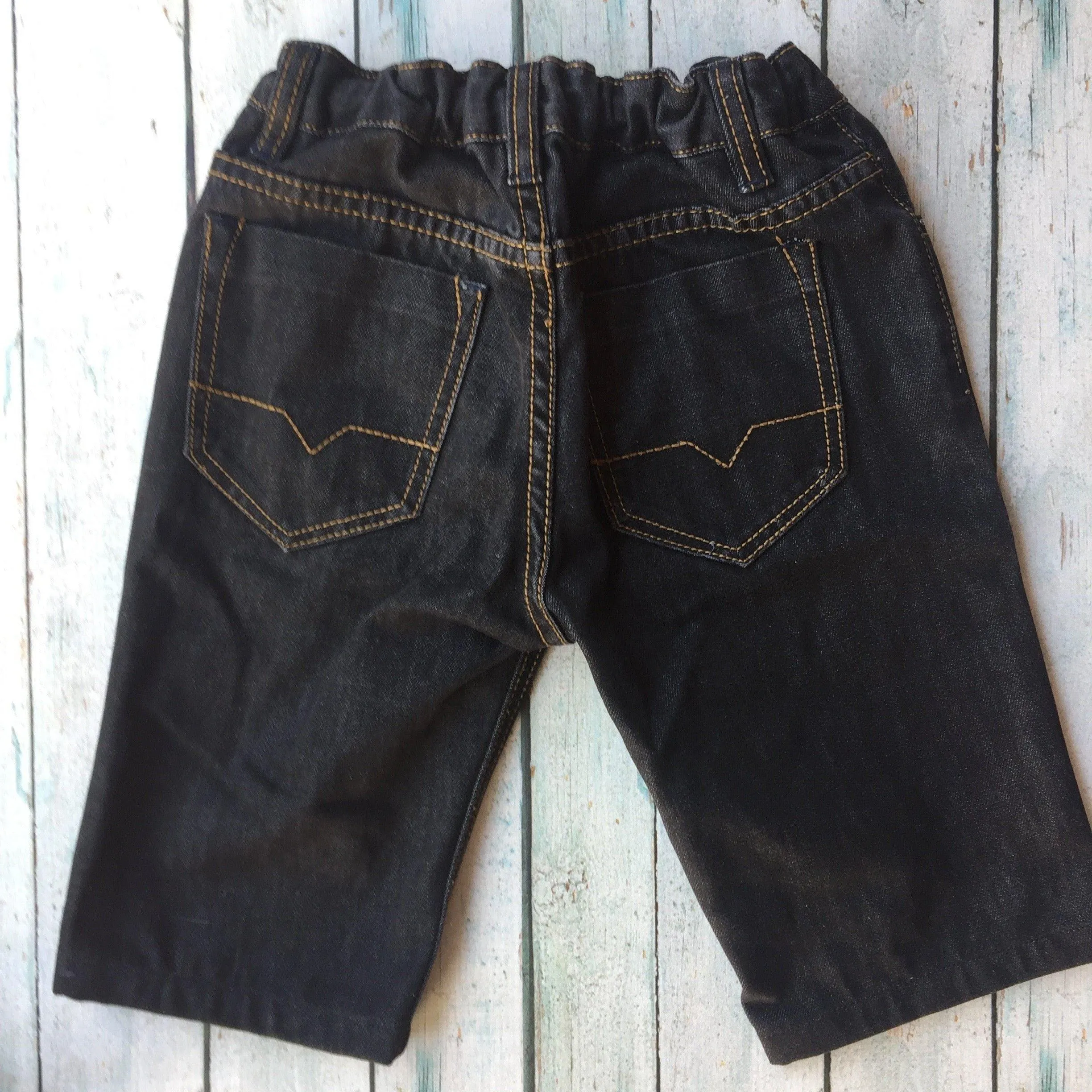 Seed Boys Long Denim Shorts - Size 9