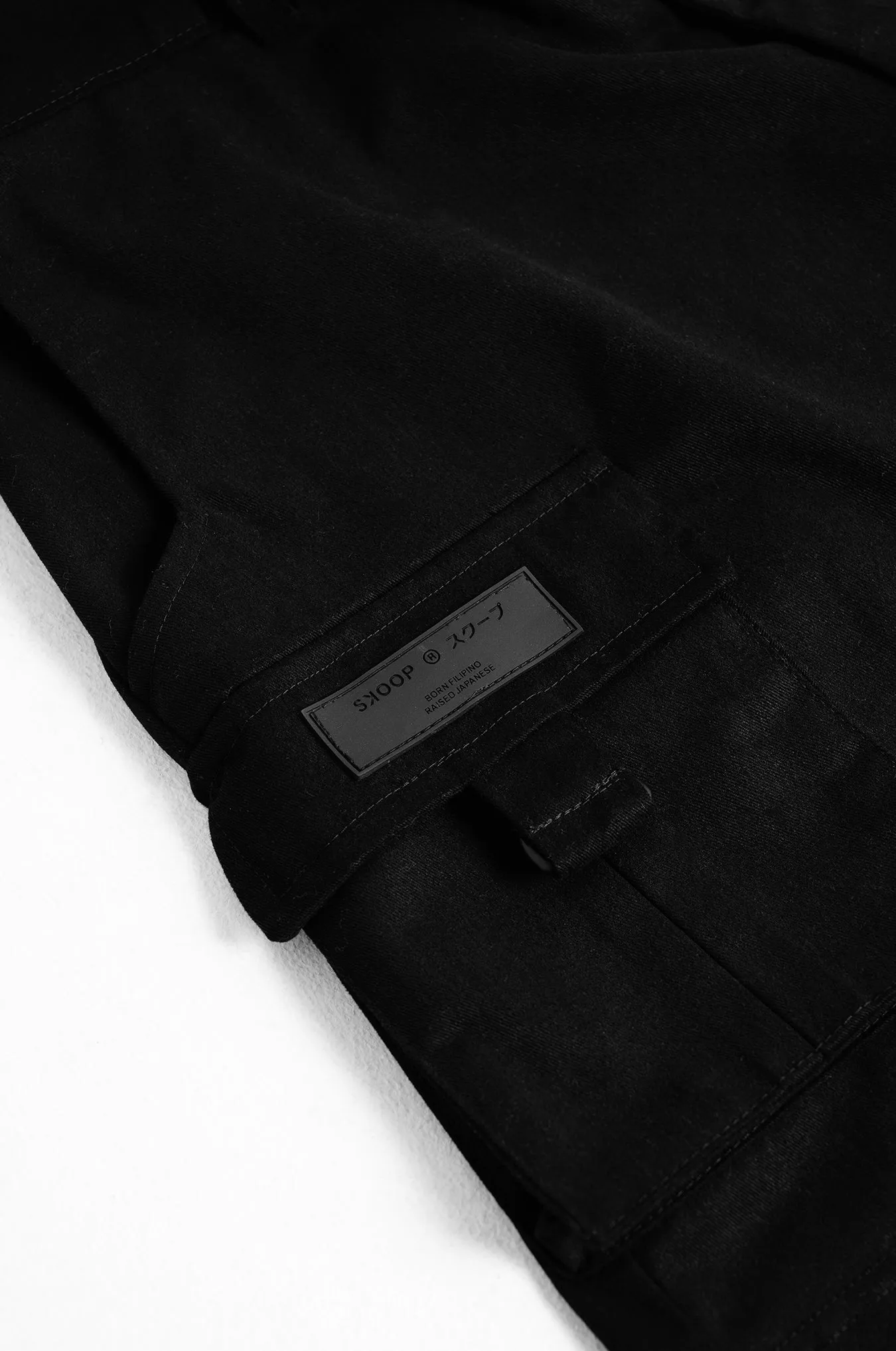 SKOOP® Nero Cargo Shorts Onyx